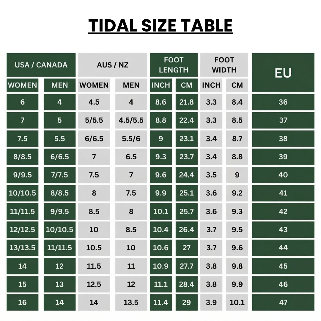 Tidal - Healthy & Non-Slip Barefoot Shoes