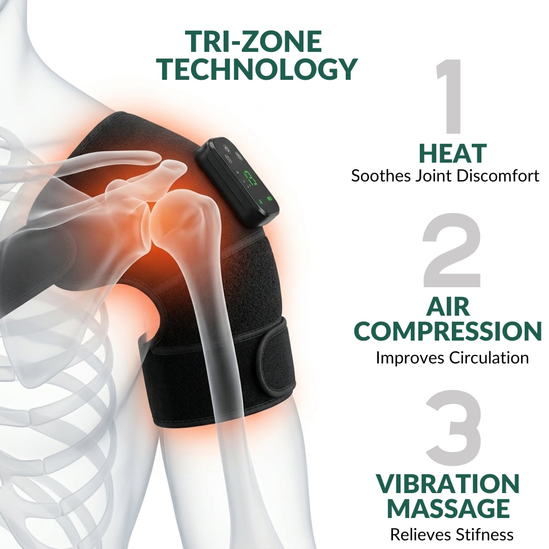 Medira™ Tri-Zone Shoulder Massager