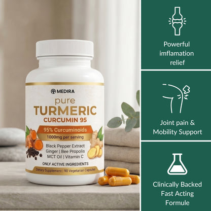 Turmeric Curcumin Capsules (1,000mg)
